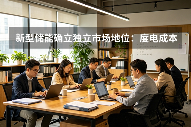 新型储能确立独立市场地位：度电成本逼近0.3元，AI算力中心成新增量