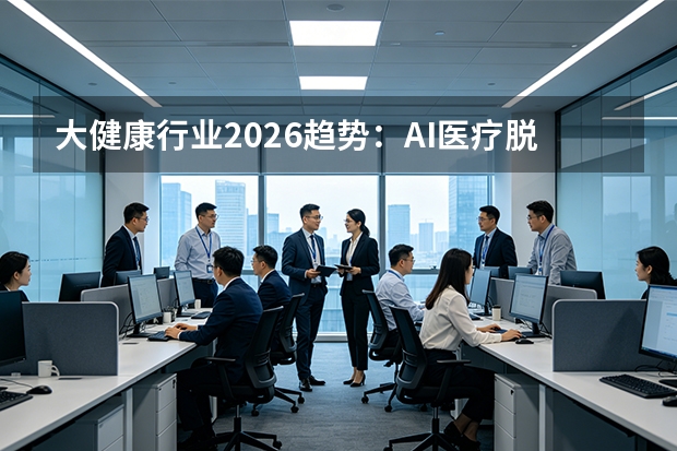 大健康行业2026趋势：AI医疗脱虚向实，创新药进入价值定价阶段