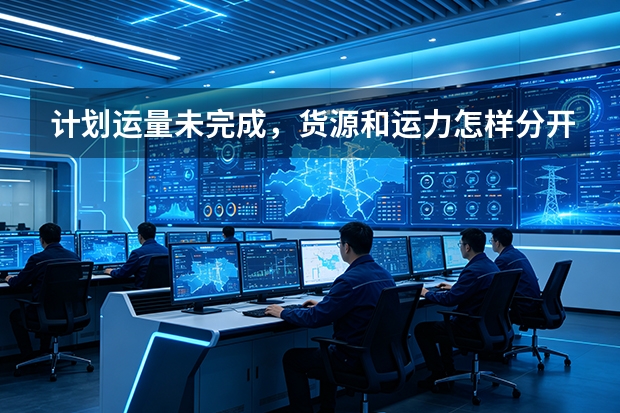 计划运量未完成，货源和运力怎样分开分析？