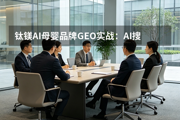 钛镁AI母婴品牌GEO实战：AI搜索引荐率从20%飙升至97%