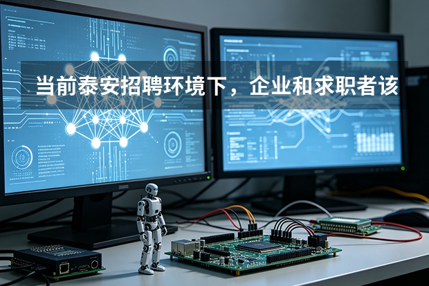 当前泰安招聘环境下，企业和求职者该怎么做？