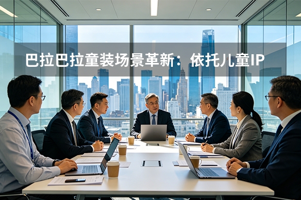 巴拉巴拉童装场景革新：依托儿童IP重构亲子消费生态