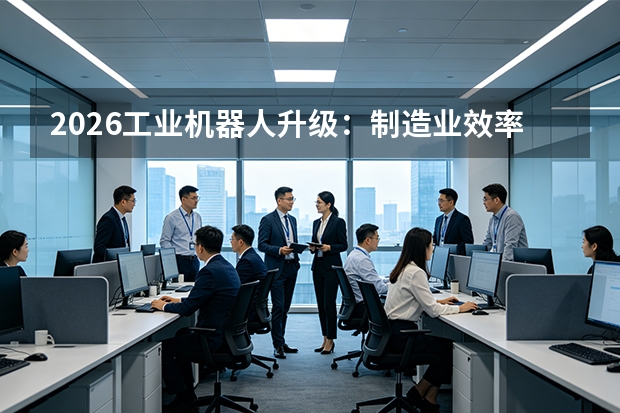 2026工业机器人升级：制造业效率倍增方案