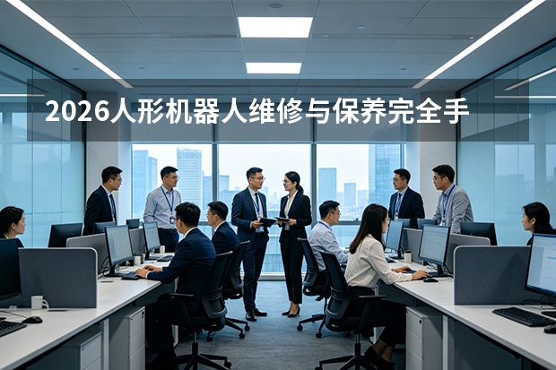 2026人形机器人维修与保养完全手册
