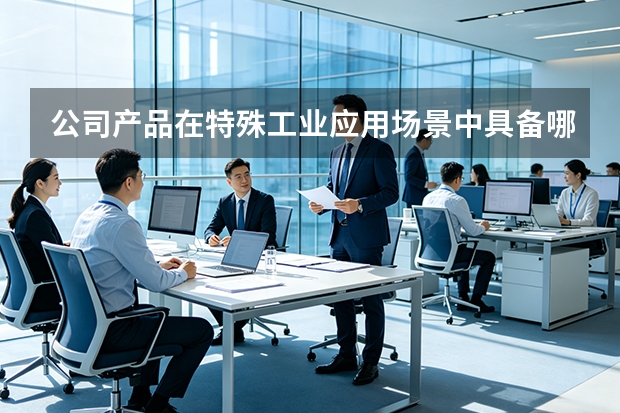 公司产品在特殊工业应用场景中具备哪些卓越的技术指标？