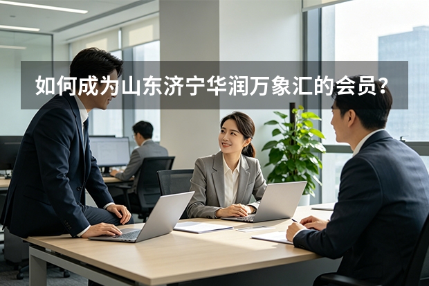 如何成为山东济宁华润万象汇的会员？