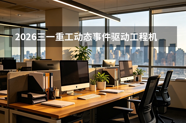 2026三一重工动态事件驱动工程机械循环革命