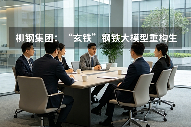 柳钢集团：“玄铁”钢铁大模型重构生产函数
