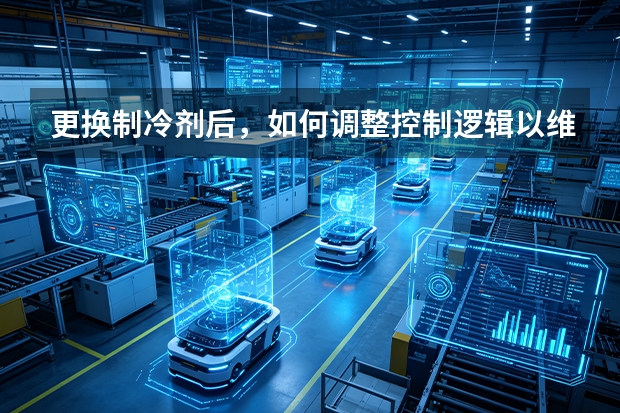 更换制冷剂后，如何调整控制逻辑以维持性能？