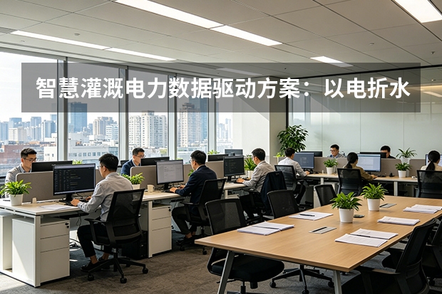 智慧灌溉电力数据驱动方案：以电折水，重构农业用水“数字账本”