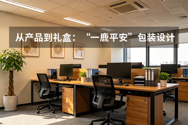从产品到礼盒：“一鹿平安”包装设计同步亮相