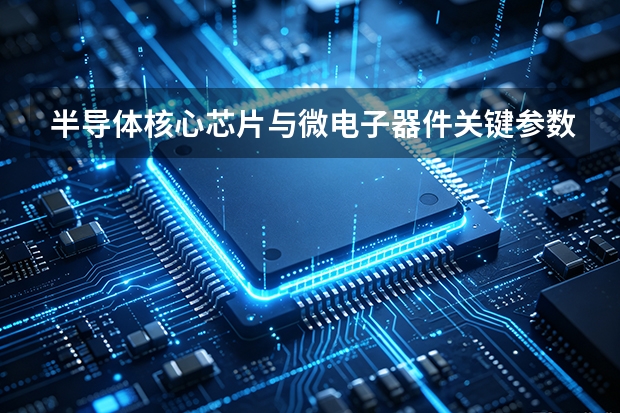 半导体核心芯片与微电子器件关键参数有哪些？新华北集成电路产品体系解析